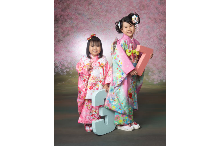 姉妹で七五三