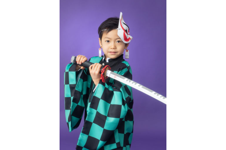 炭治郎コスプレ撮影