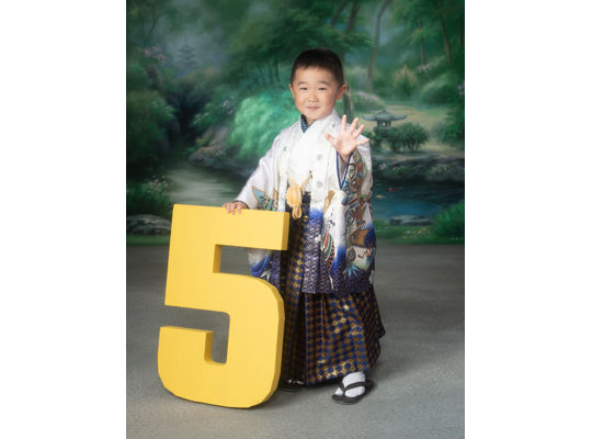 5歳男の子レンタル着物