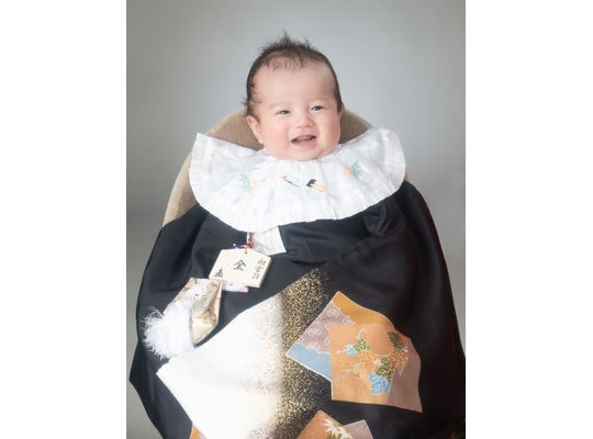 八幡西区でお宮参りの記念撮影