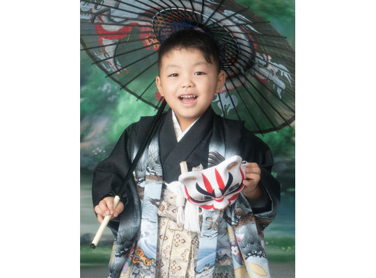 元気に七五三撮影