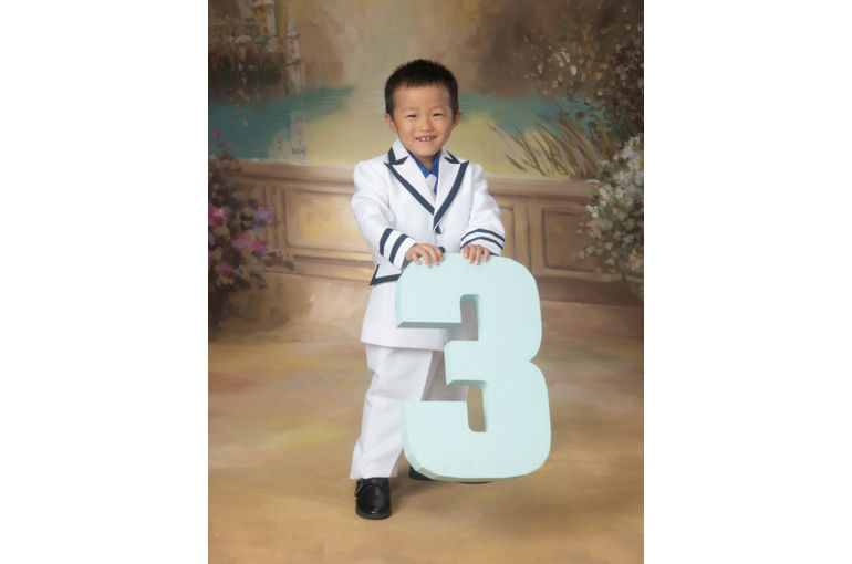 三歳の七五三スーツ