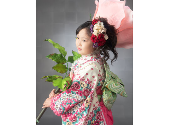 かわいい七五三の着物