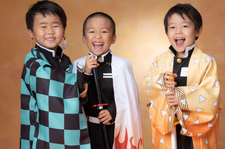 鬼滅のコスプレ