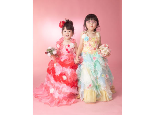 七五三でドレス撮影が無料