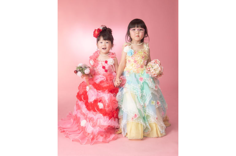 七五三でドレス撮影が無料