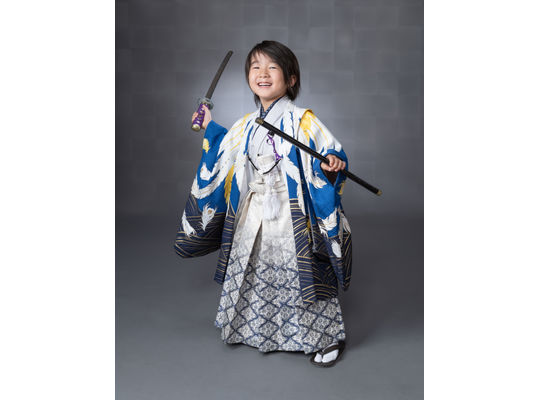 カッコよく七五三