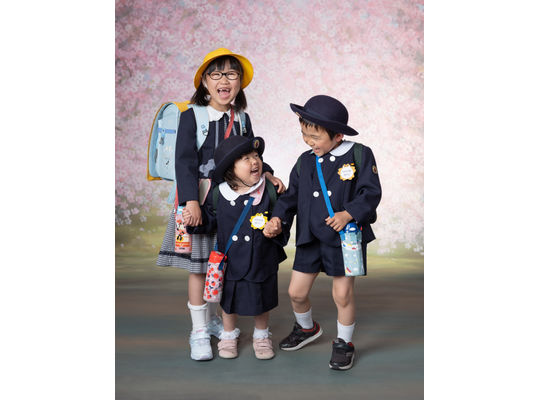 きょうだい仲良く入学