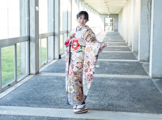 成人式のロケーション撮影