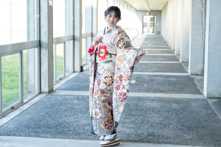 成人式のロケーション撮影