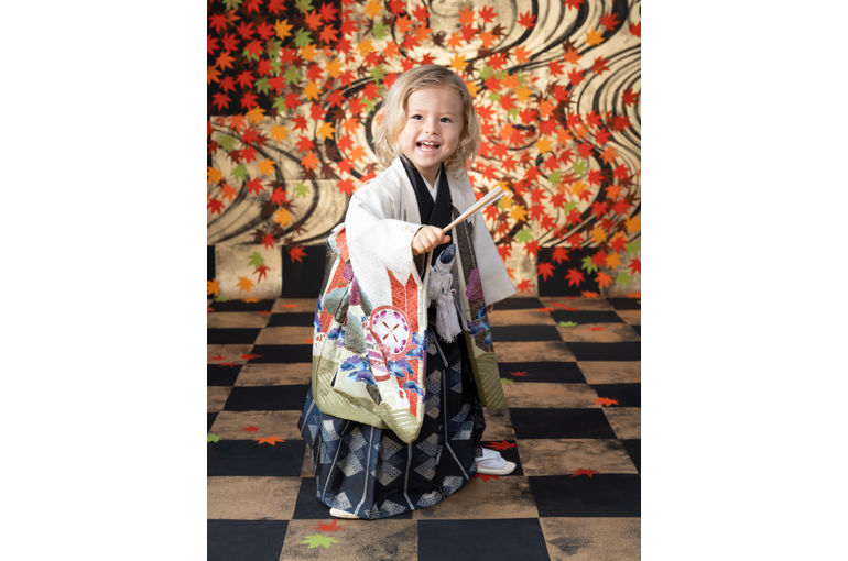 5歳の着物撮影