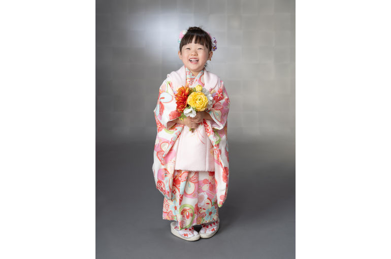 三歳の新作着物