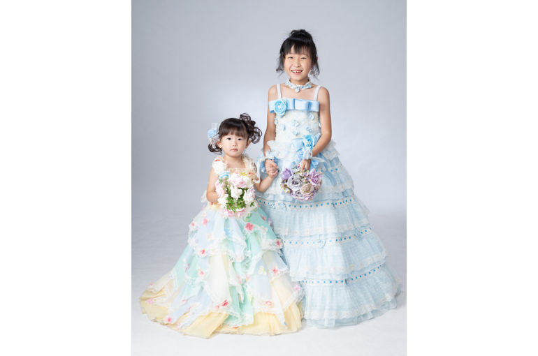 ハーフ成人式でもドレスあります