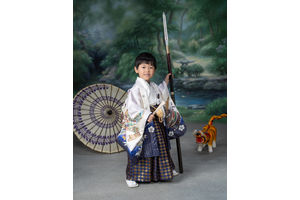 凛々しい七五三