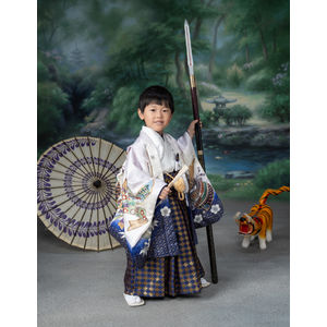 凛々しい七五三