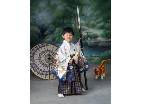 凛々しい七五三