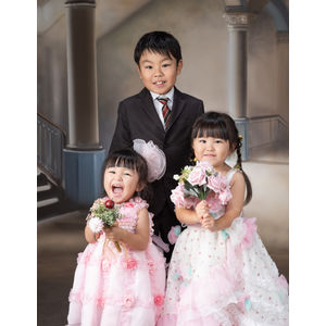 笑顔のきょうだい