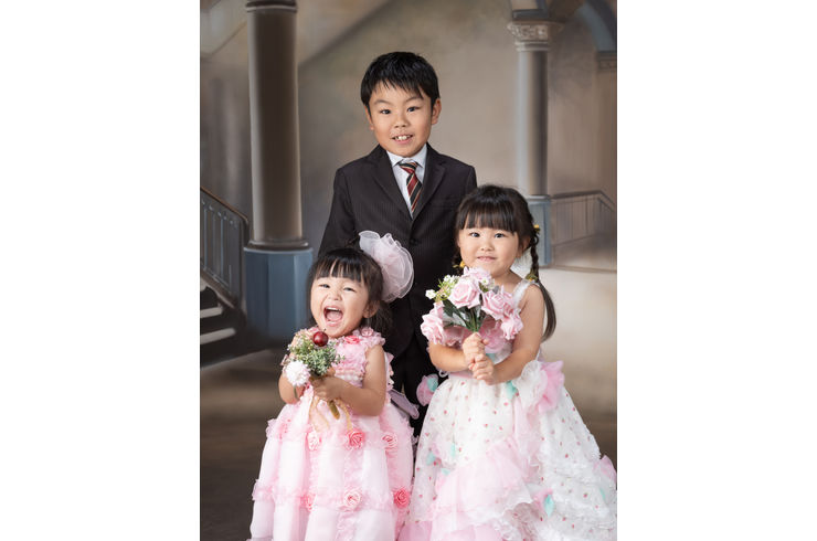 笑顔のきょうだい