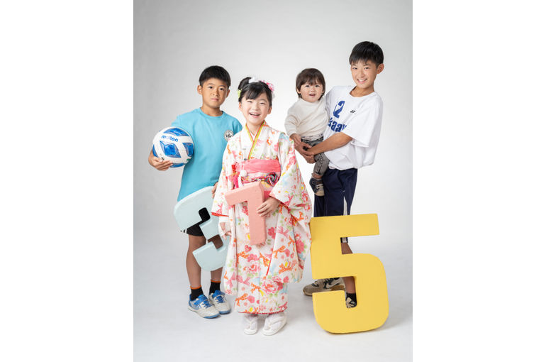 きょうだい仲良く