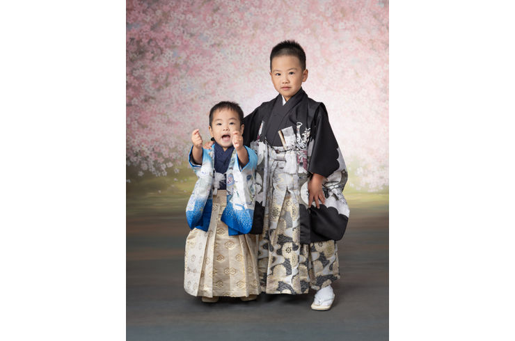 きょうだいで着物をレンタル