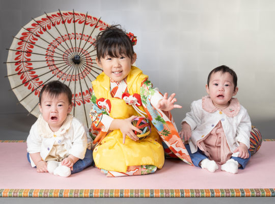 きょうだいと七五三