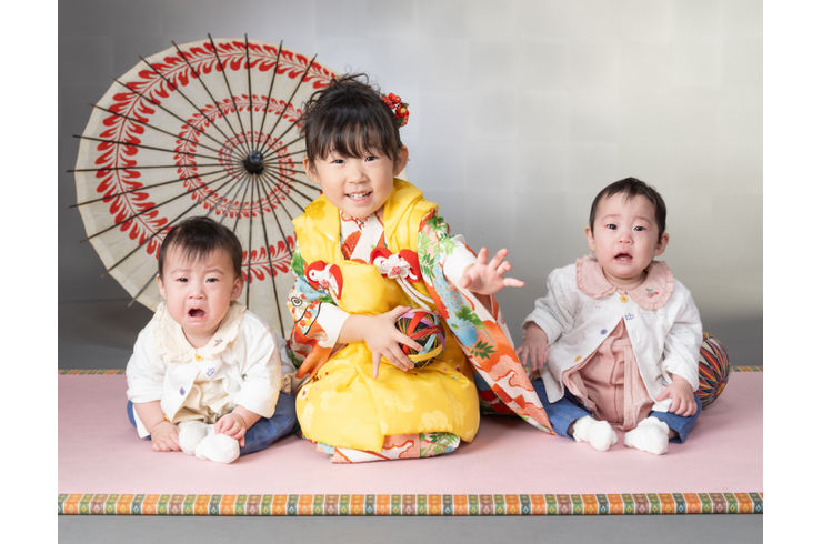 きょうだいと七五三