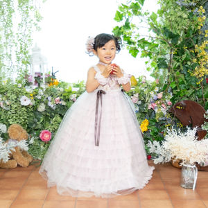 クラシックドレスで七五三