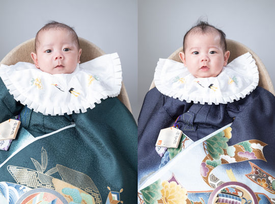 双子のお宮参り